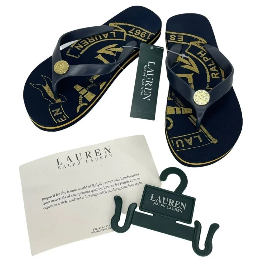 Lauren Ralph Lauren Elissa Womens Thong Sandals Size 5B - Picture 3 of 4